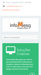 Mobile Screenshot of infomesq.com.br